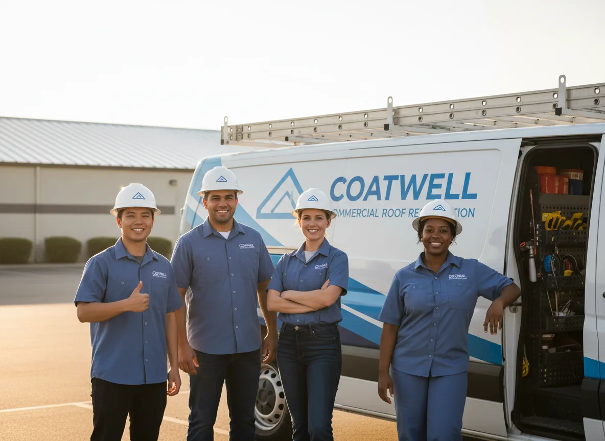 Commercial roof coating company in Zeigler, IL